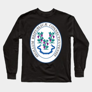 Connecticut Coat of Arms Long Sleeve T-Shirt